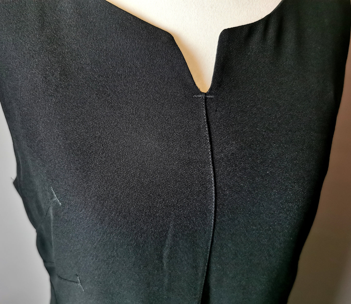 Moschino Cheap and Chic black sheath dress
