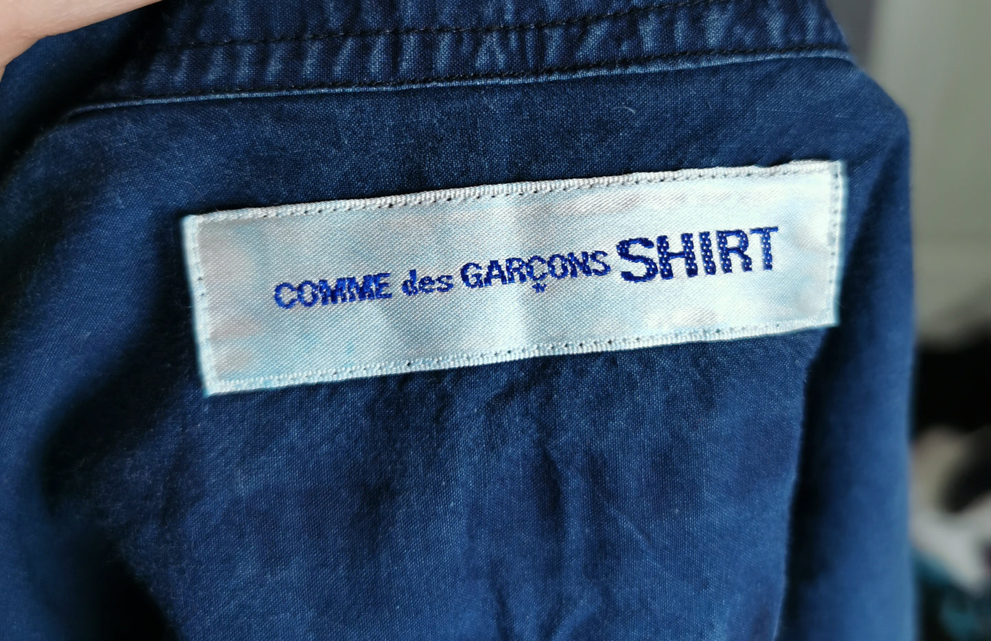 Vintage Comme Des Garçon mens shirt, c1990s