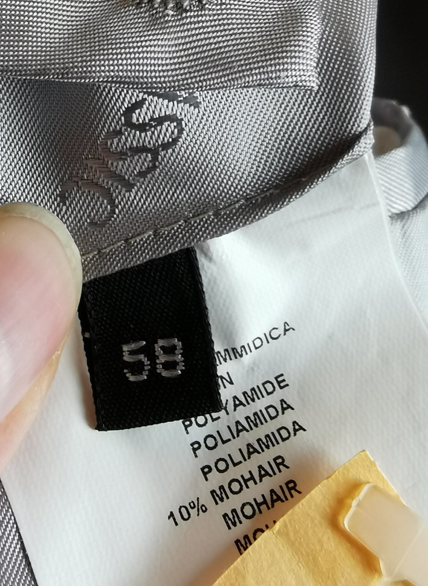 Vintage Versace Classic Mens Grey pinstripe suit