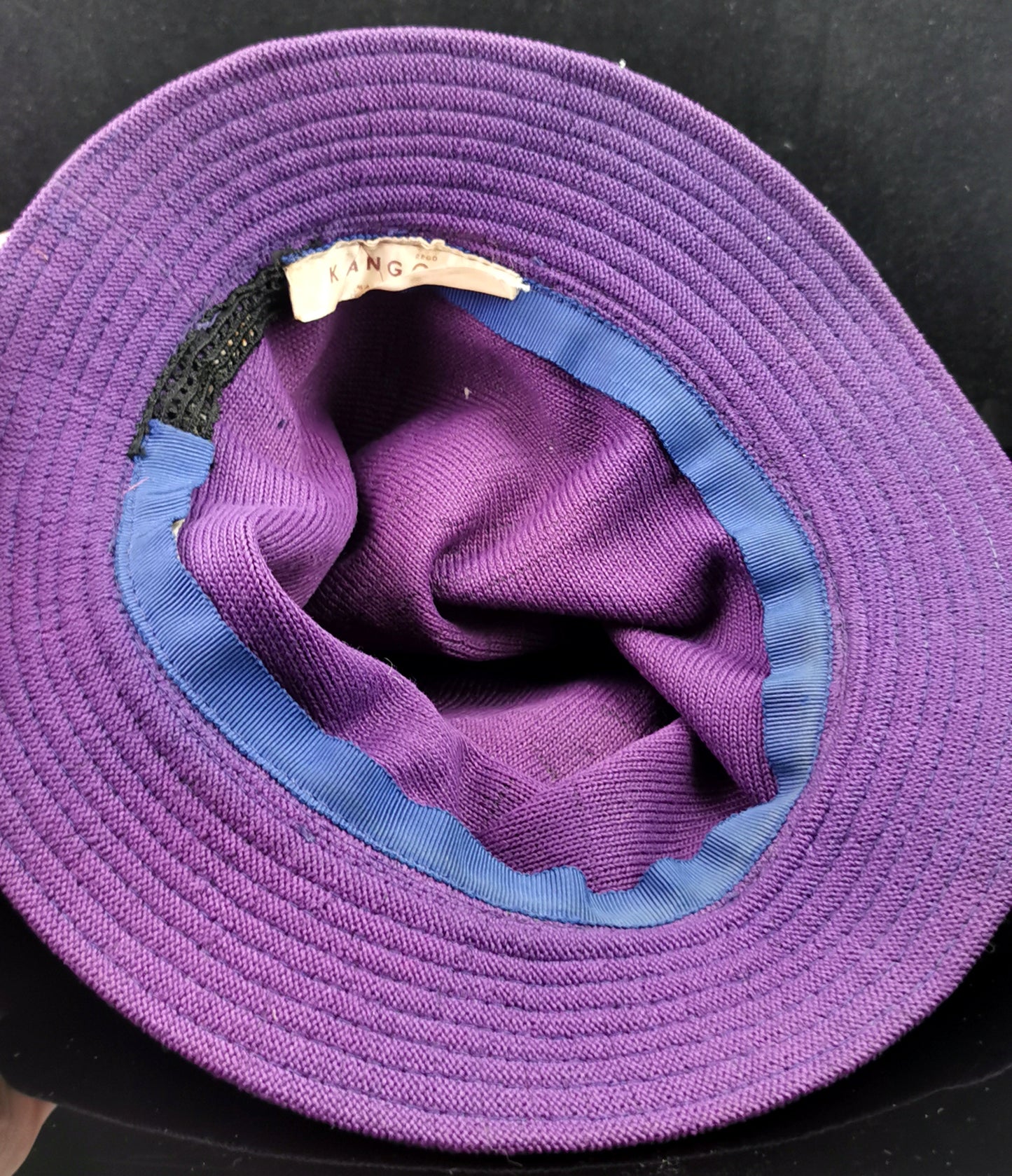 Vintage c1970s Kangol bucket hat, cloche hat