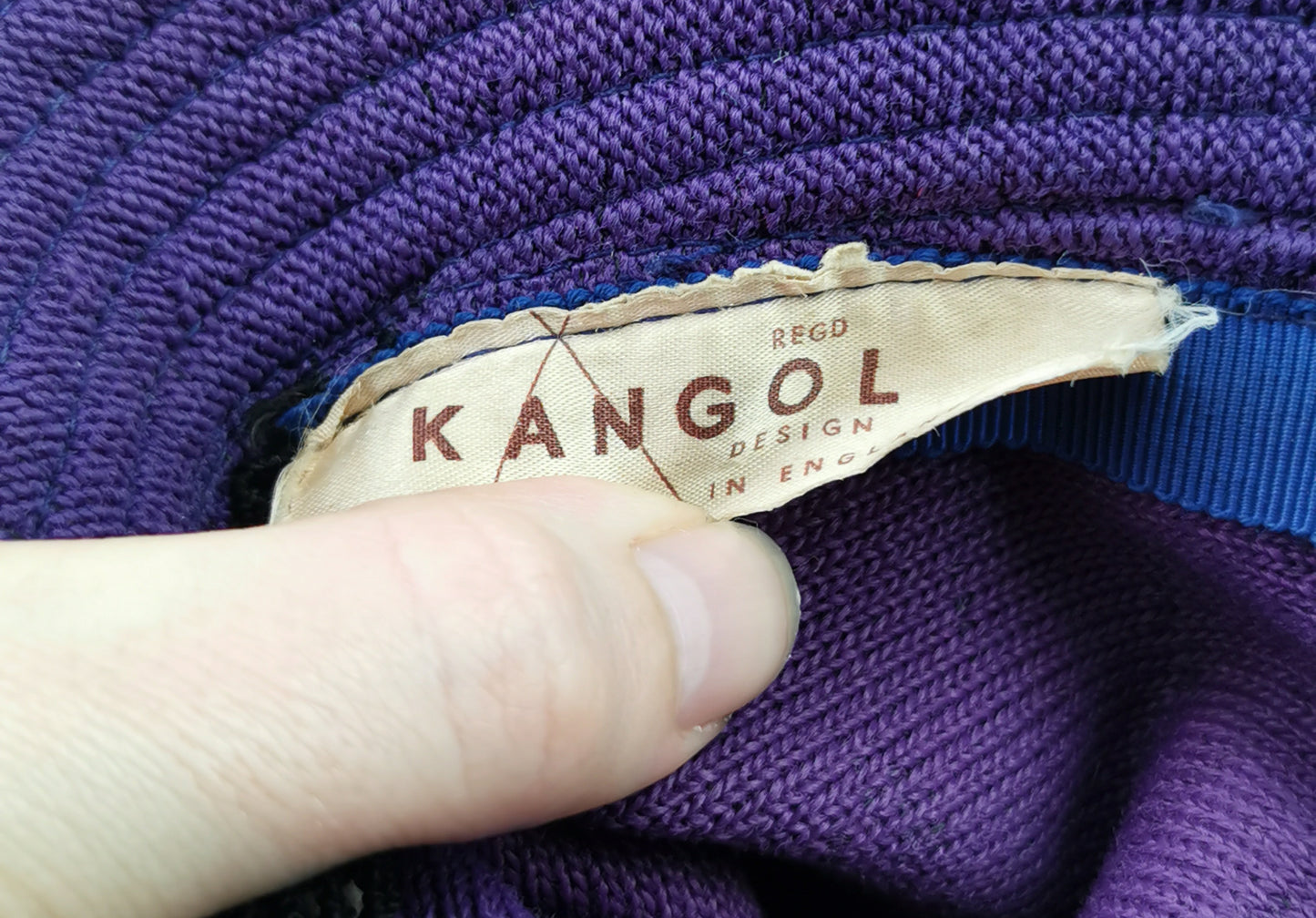 Vintage c1970s Kangol bucket hat, cloche hat