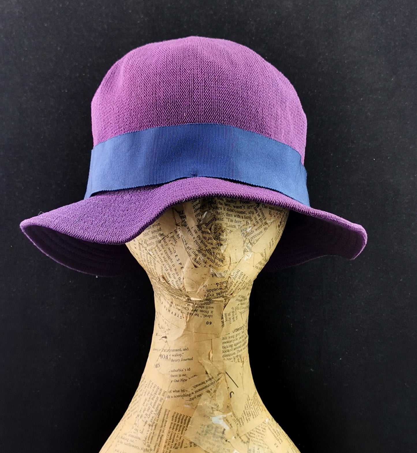 Vintage c1970s Kangol bucket hat, cloche hat