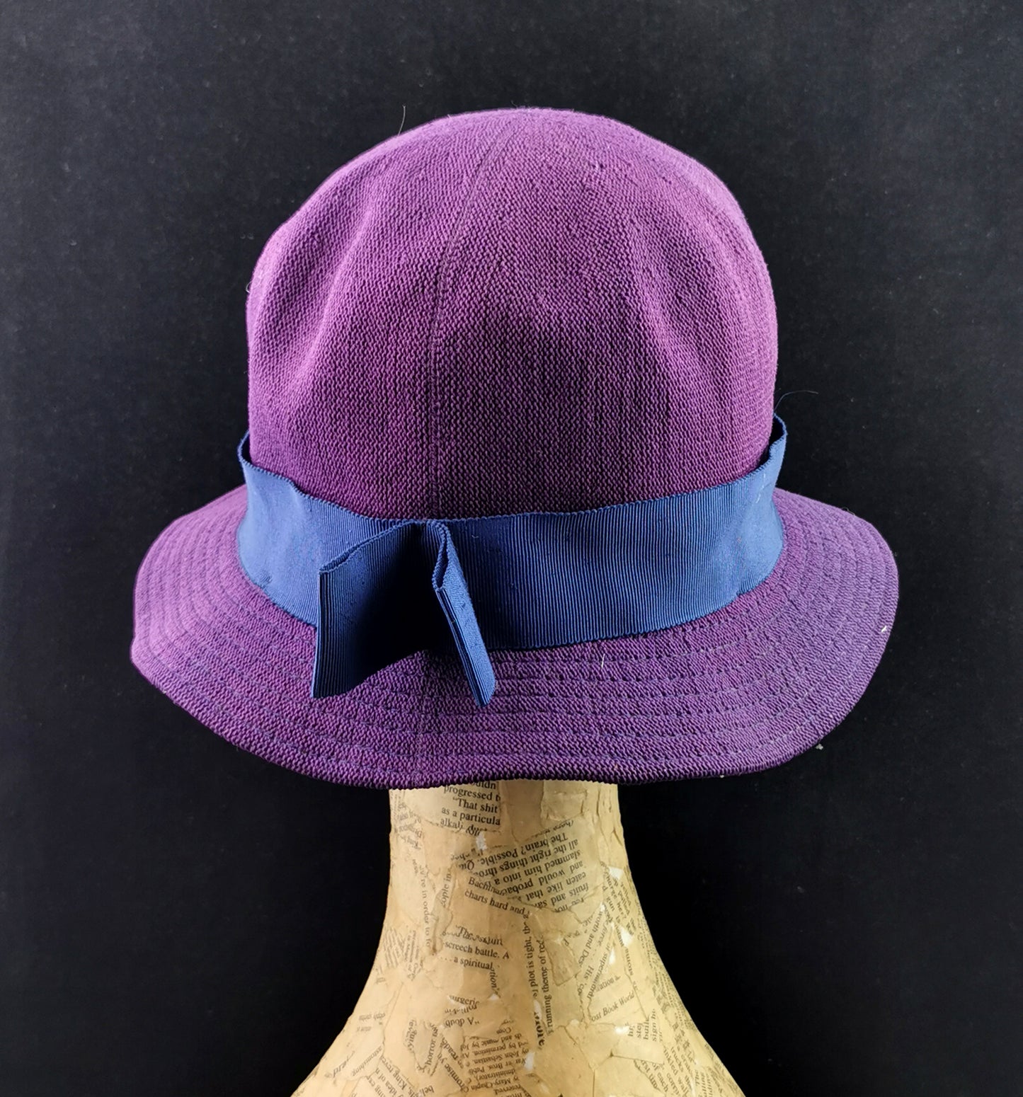 Vintage c1970s Kangol bucket hat, cloche hat