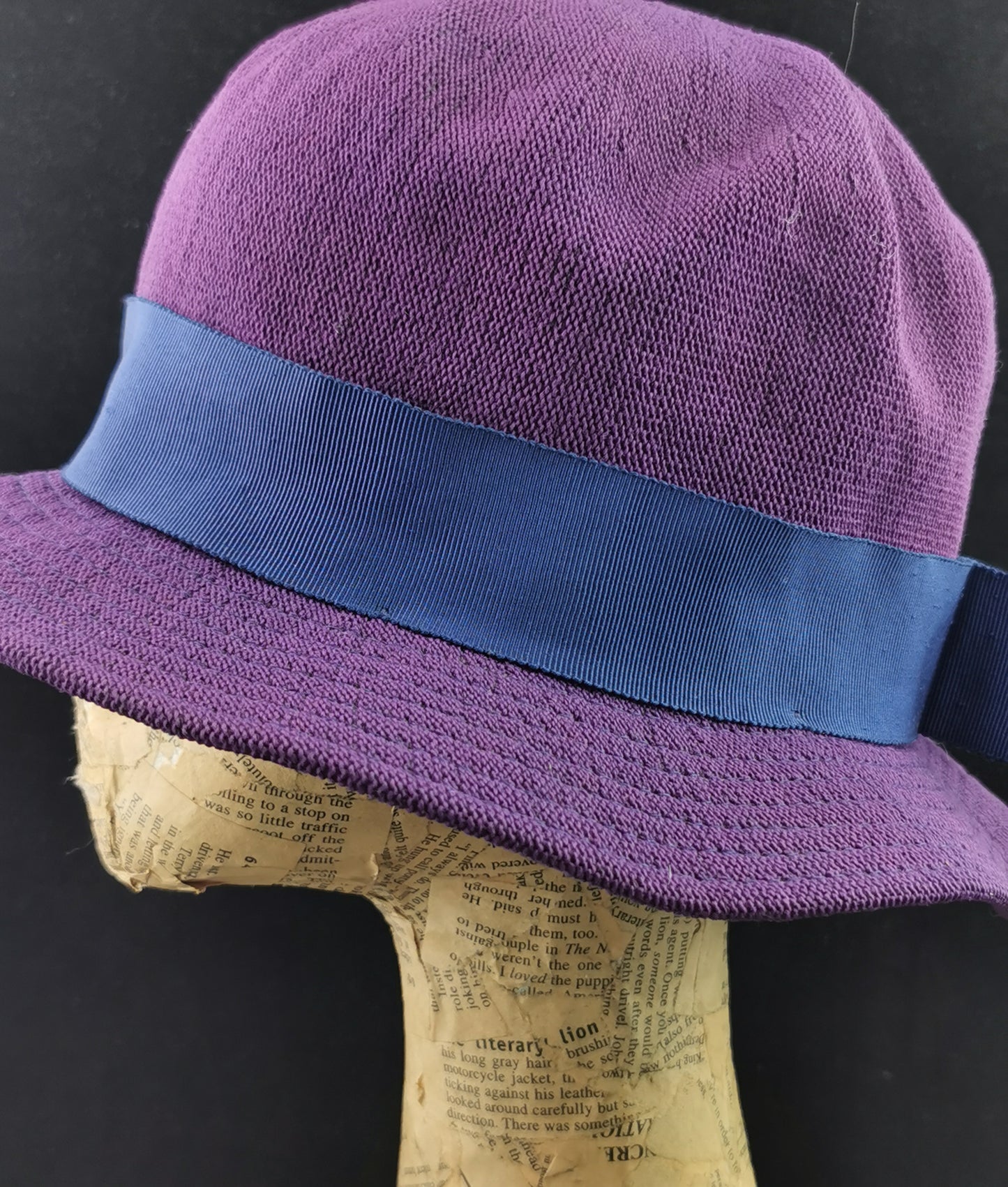 Vintage c1970s Kangol bucket hat, cloche hat