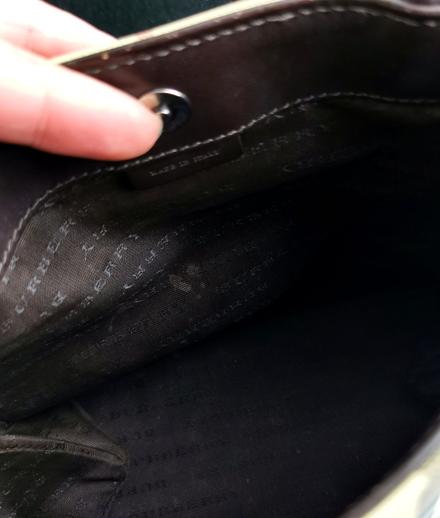 Vintage Burberry mini tote bag, handbag and coin purse