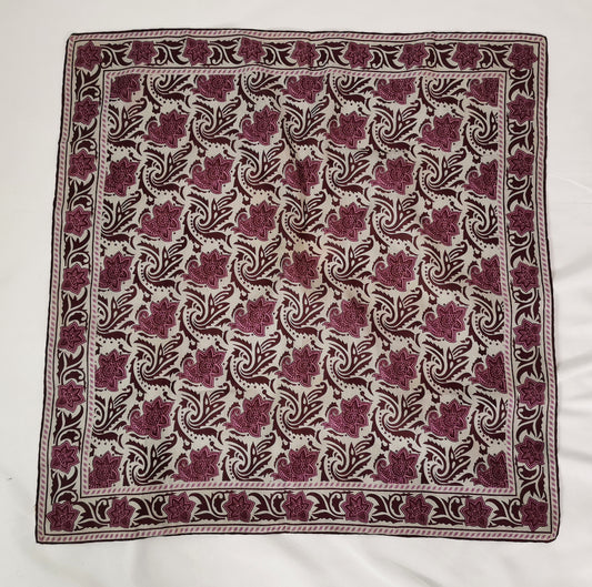 Vintage Jaeger silk scarf, Paisley print