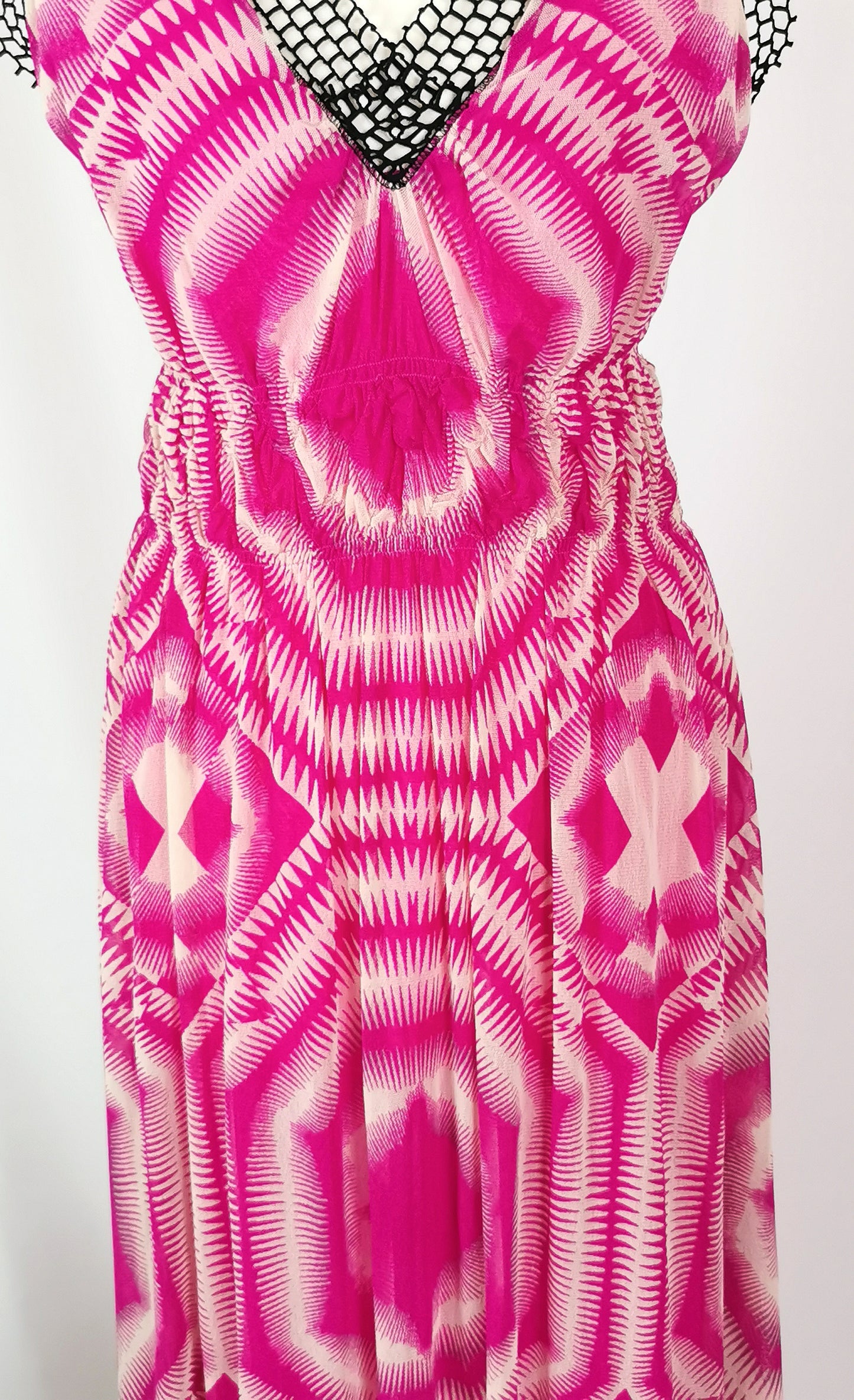 Vintage Jean Paul Gaultier Soleil maxi dress, tie dye
