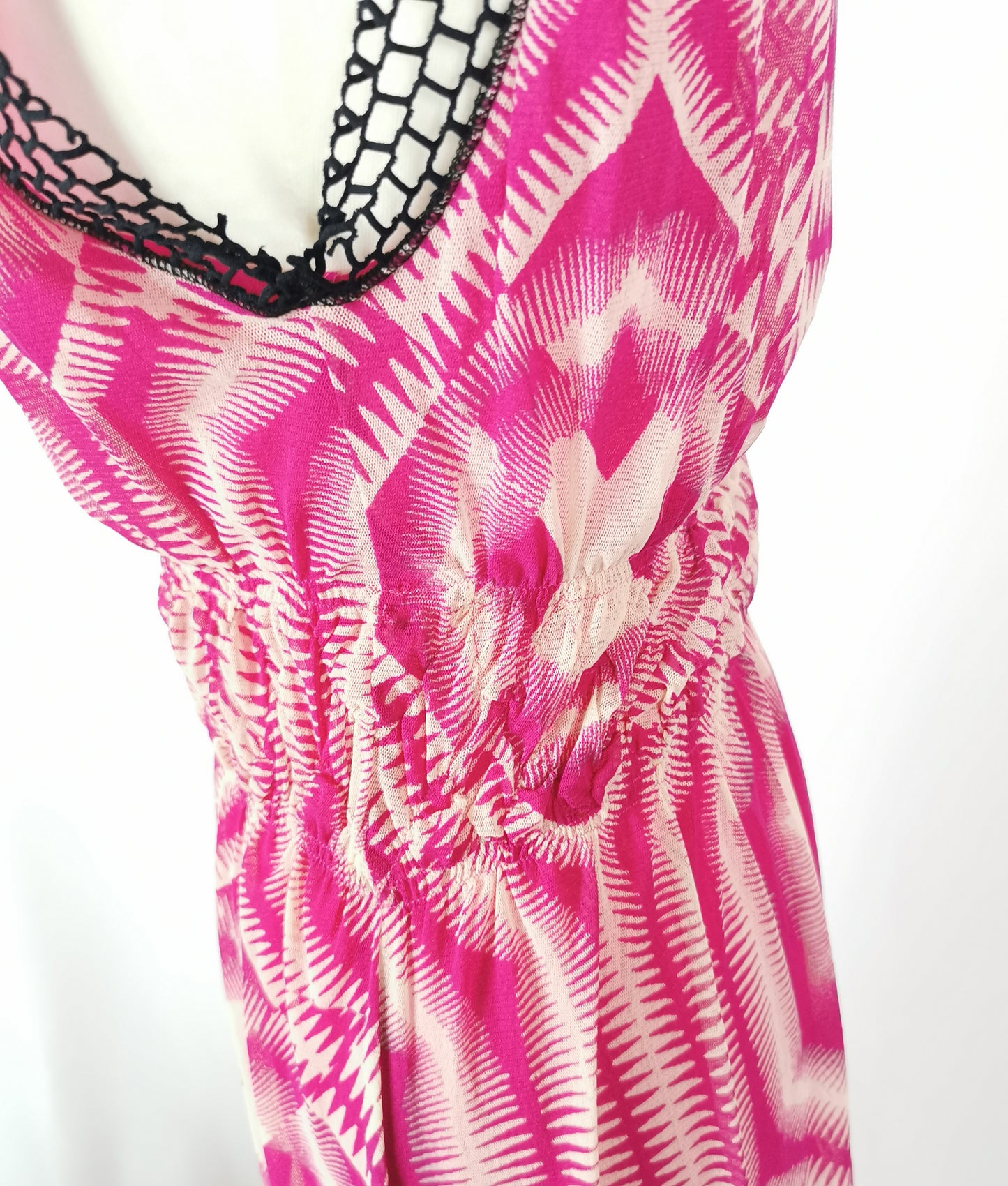 Vintage Jean Paul Gaultier Soleil maxi dress, tie dye