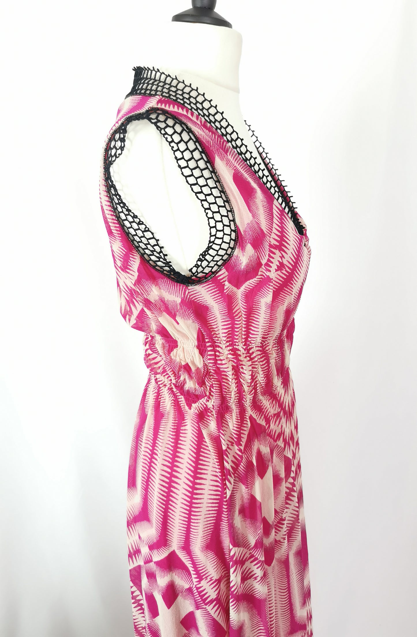 Vintage Jean Paul Gaultier Soleil maxi dress, tie dye