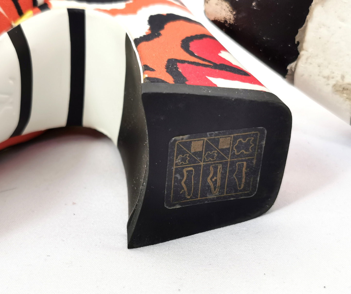 Louis Vuitton psychedelic shoes, Heels, Floral graffiti, Ankle Strap