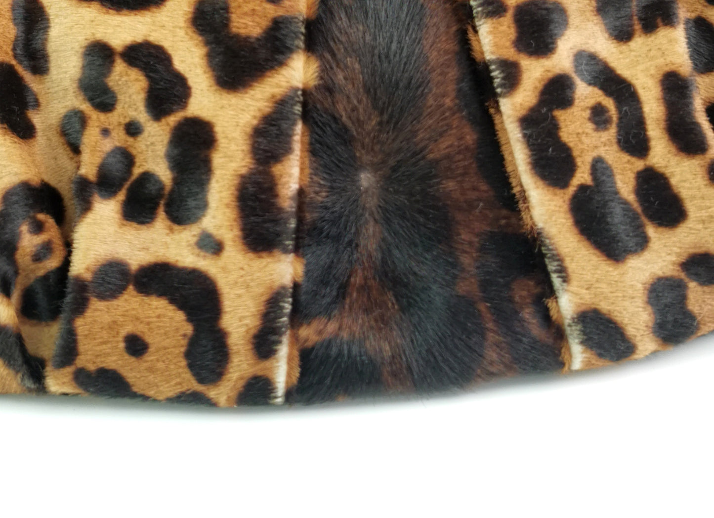 Christian Louboutin leopard print clutch purse, Loubi Lula, Handbag