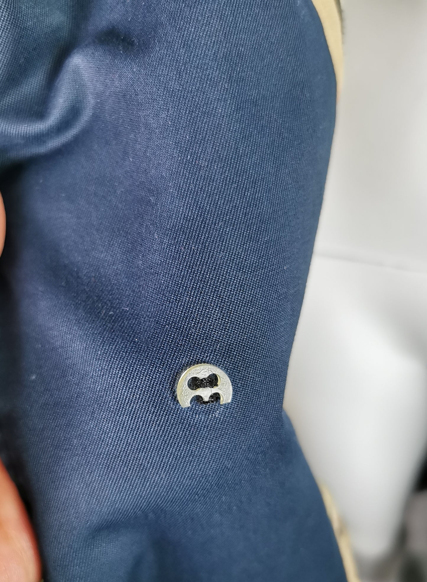 Vintage Mens Burberry navy trench coat, Mac