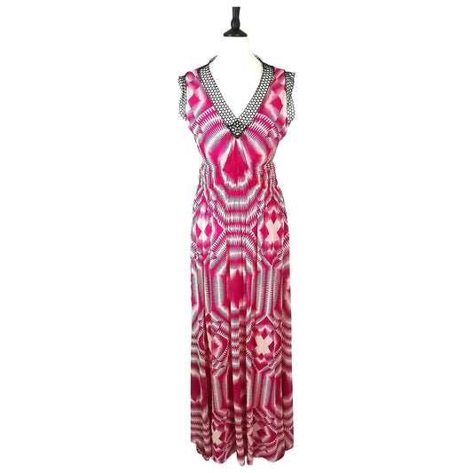 Vintage Jean Paul Gaultier Soleil maxi dress, tie dye