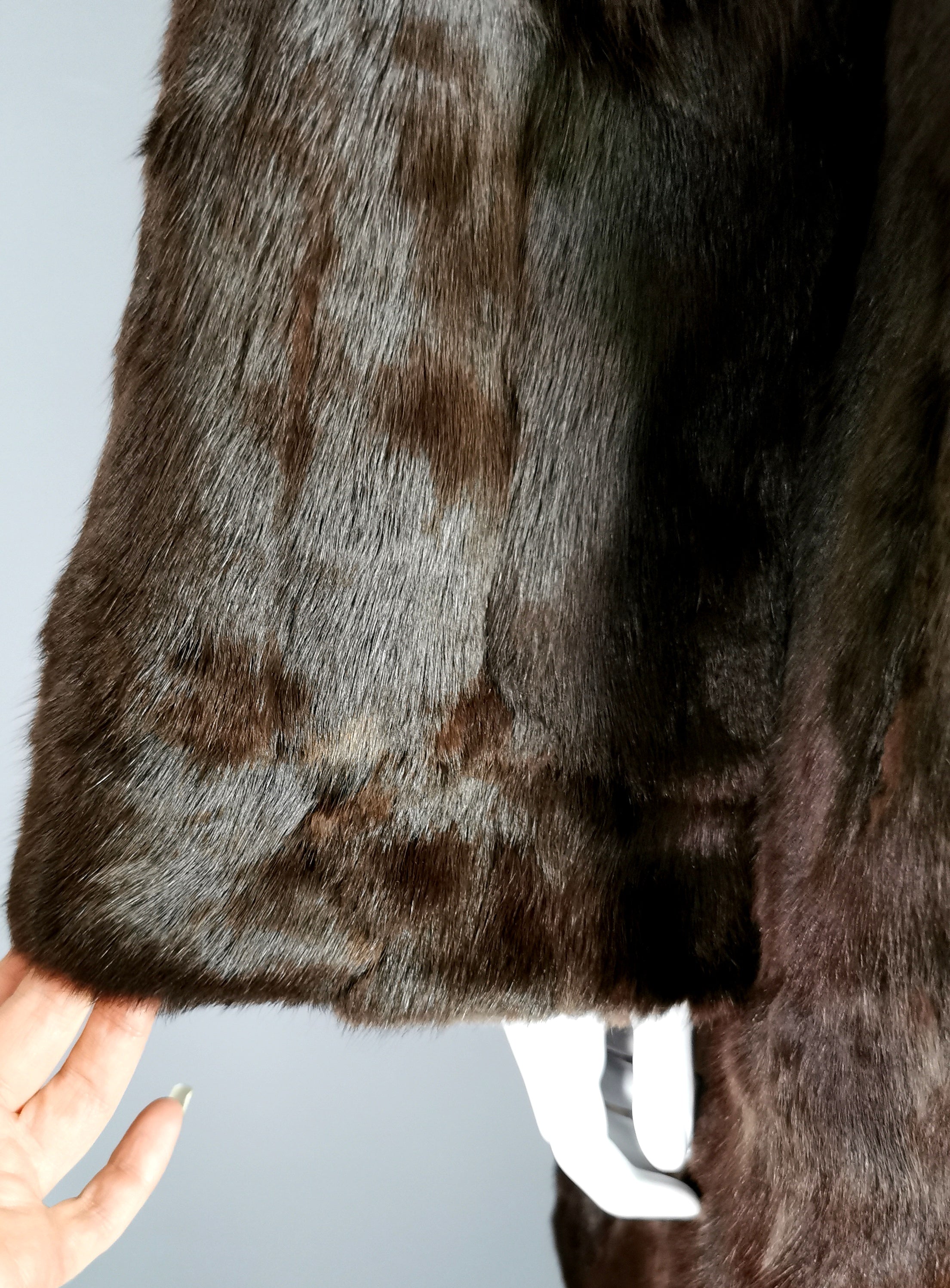 Vintage 1950s fine quality mink fur coat, Evans – TCTvintage