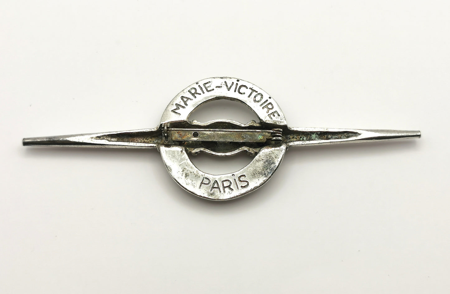 Vintage French Avant Garde designer brooch, Marie Victoire