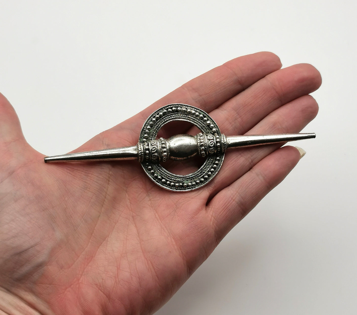 Vintage French Avant Garde designer brooch, Marie Victoire