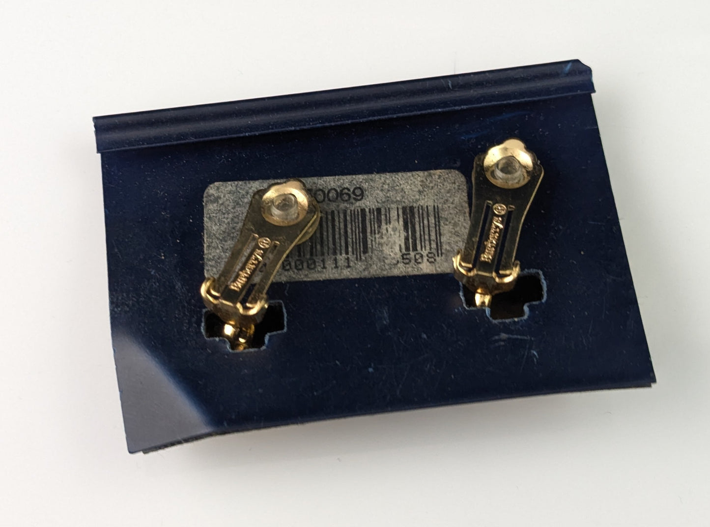 Vintage Burberry  clip on earrings, Gold tone