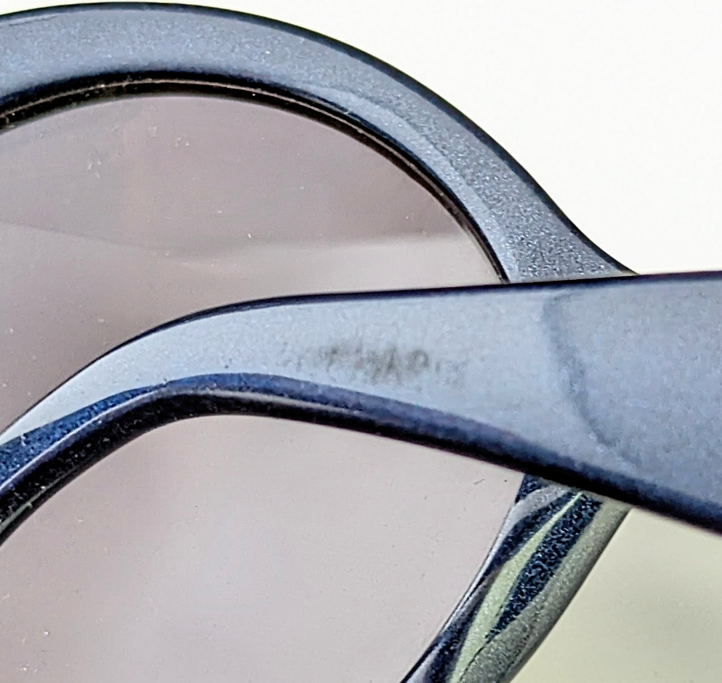 Gucci Oversized Sunglasses, dark blue, gold tone logo, cased