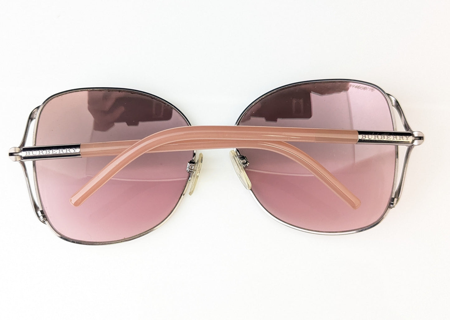 Vintage Burberry sunglasses, Dusky pink, cased