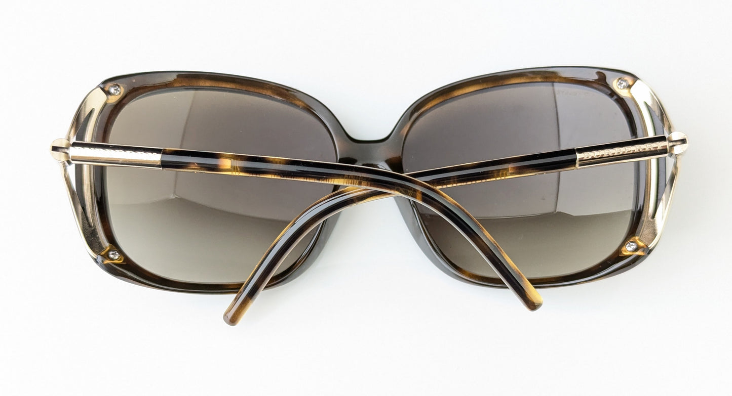 Burberry oversized sunglasses, Faux tortoiseshell and gold tone