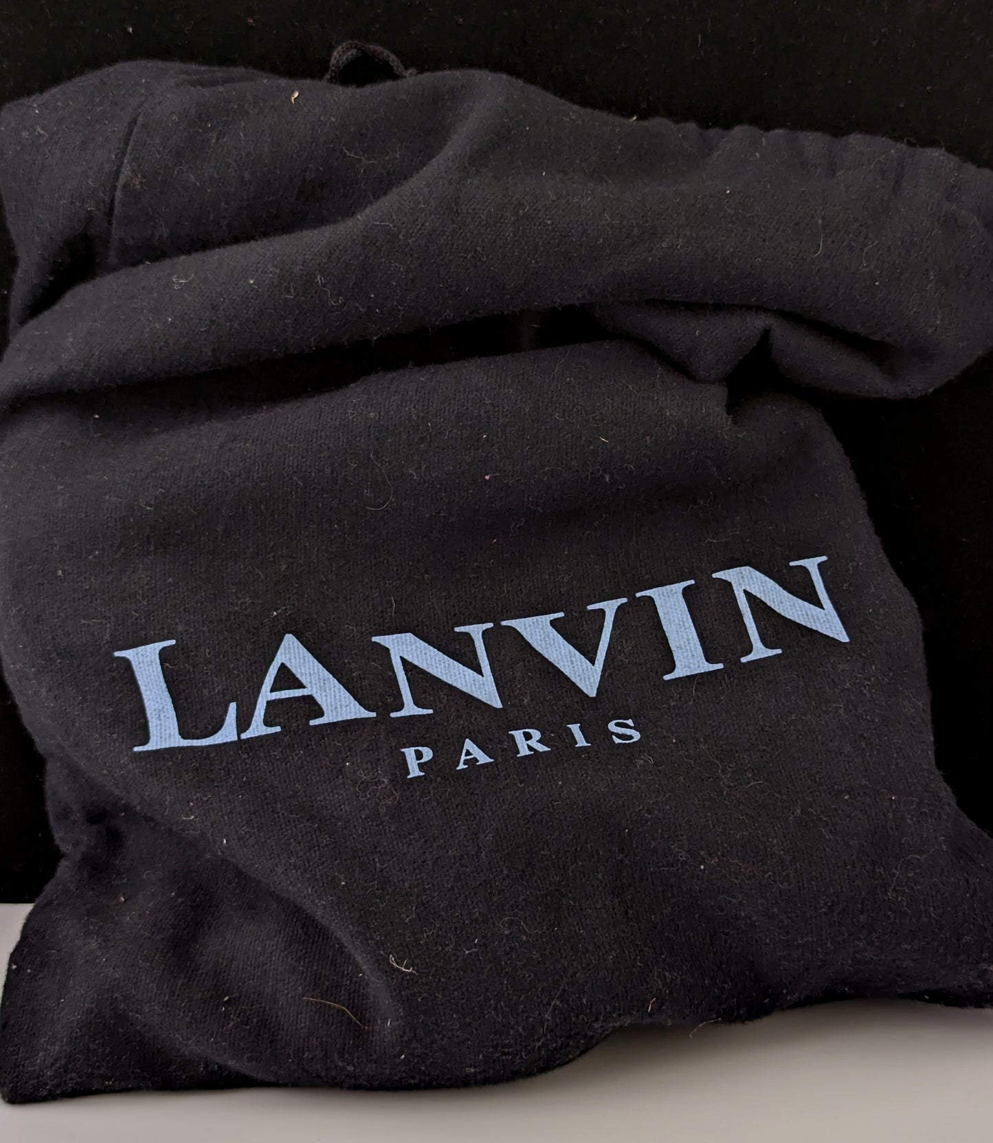 Lanvin Black satin high heeled court shoes, Patent heels, Pumps