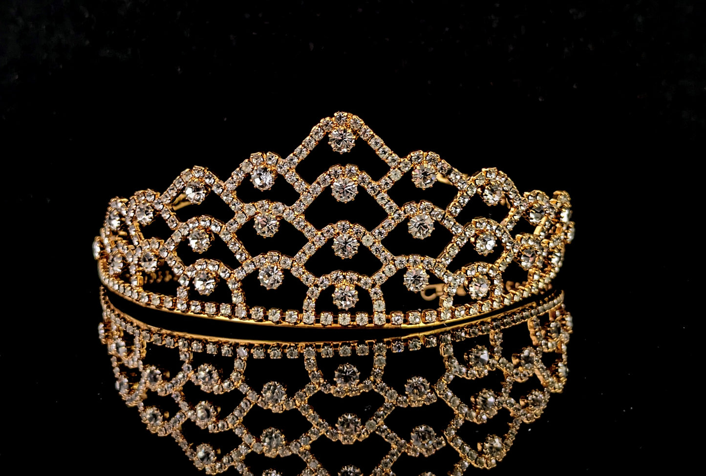 Vintage Crystal tiara, Bridal, Butler & Wilson