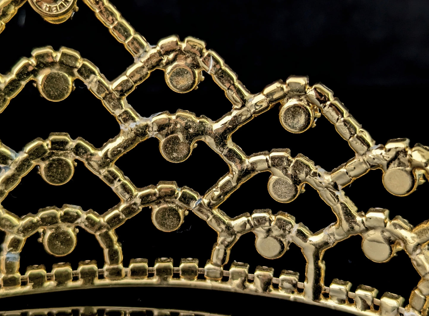 Vintage Crystal tiara, Bridal, Butler & Wilson