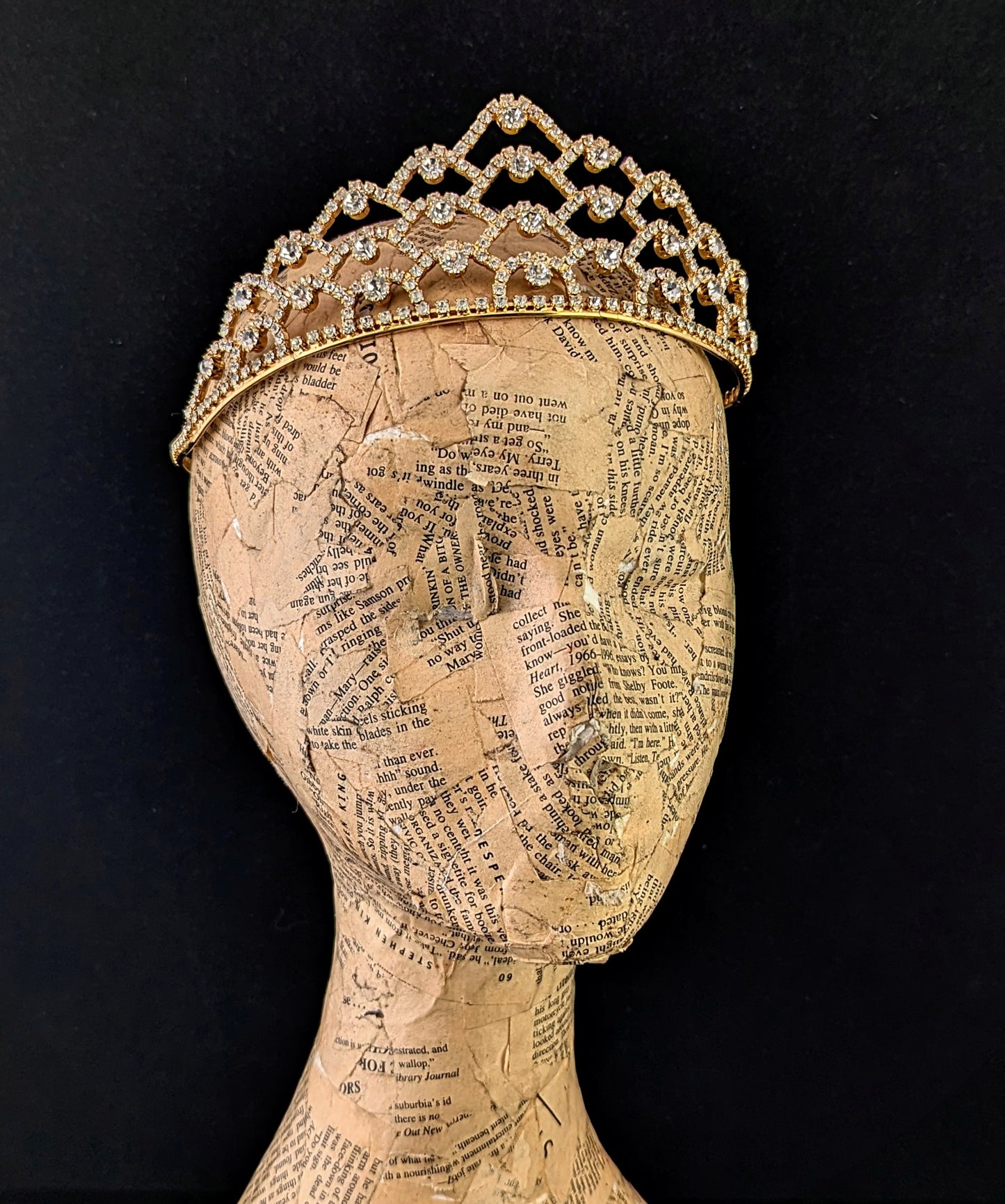 Vintage Crystal tiara, Bridal, Butler & Wilson