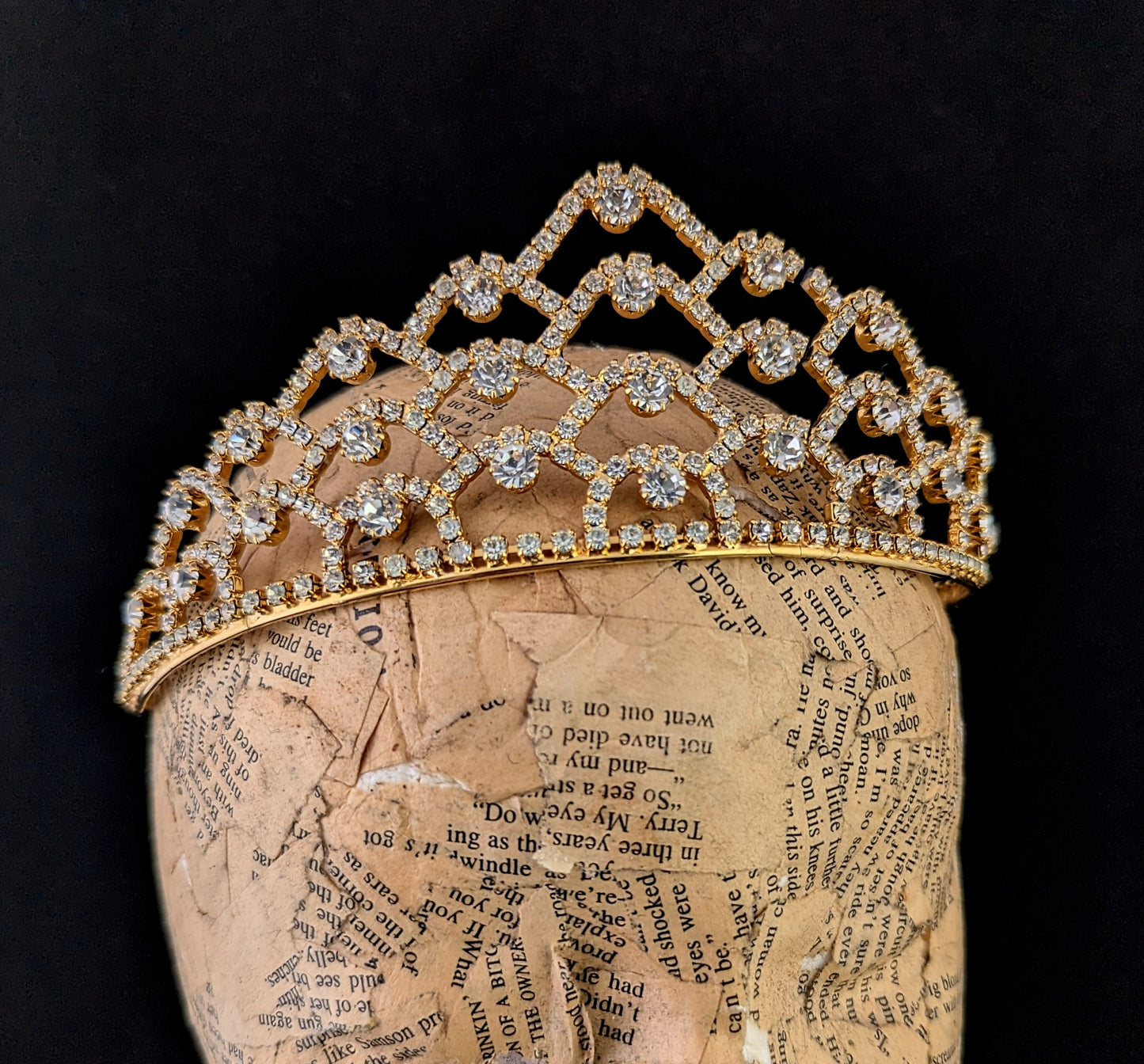 Vintage Crystal tiara, Bridal, Butler & Wilson