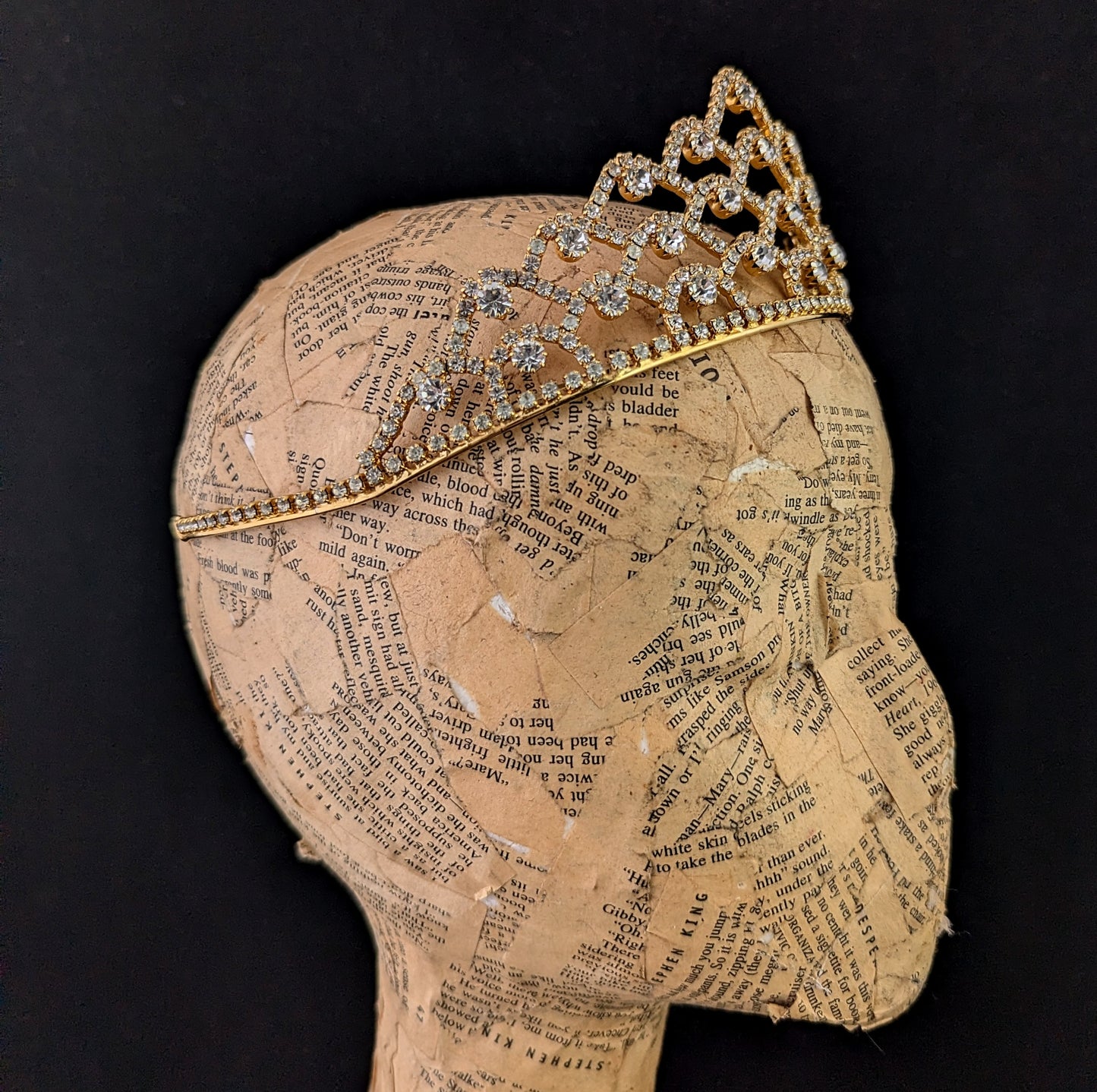 Vintage Crystal tiara, Bridal, Butler & Wilson