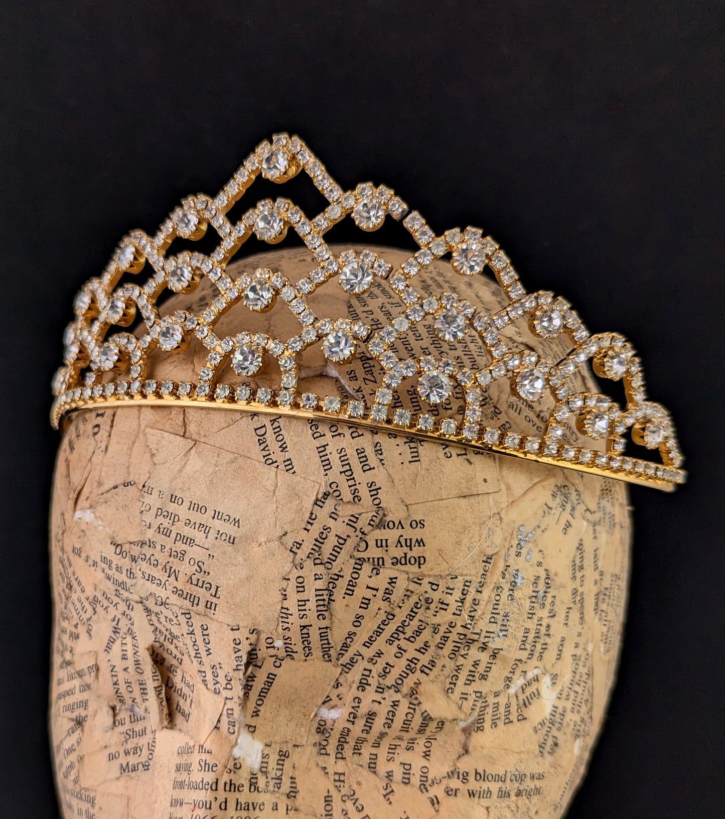 Vintage Crystal tiara, Bridal, Butler & Wilson