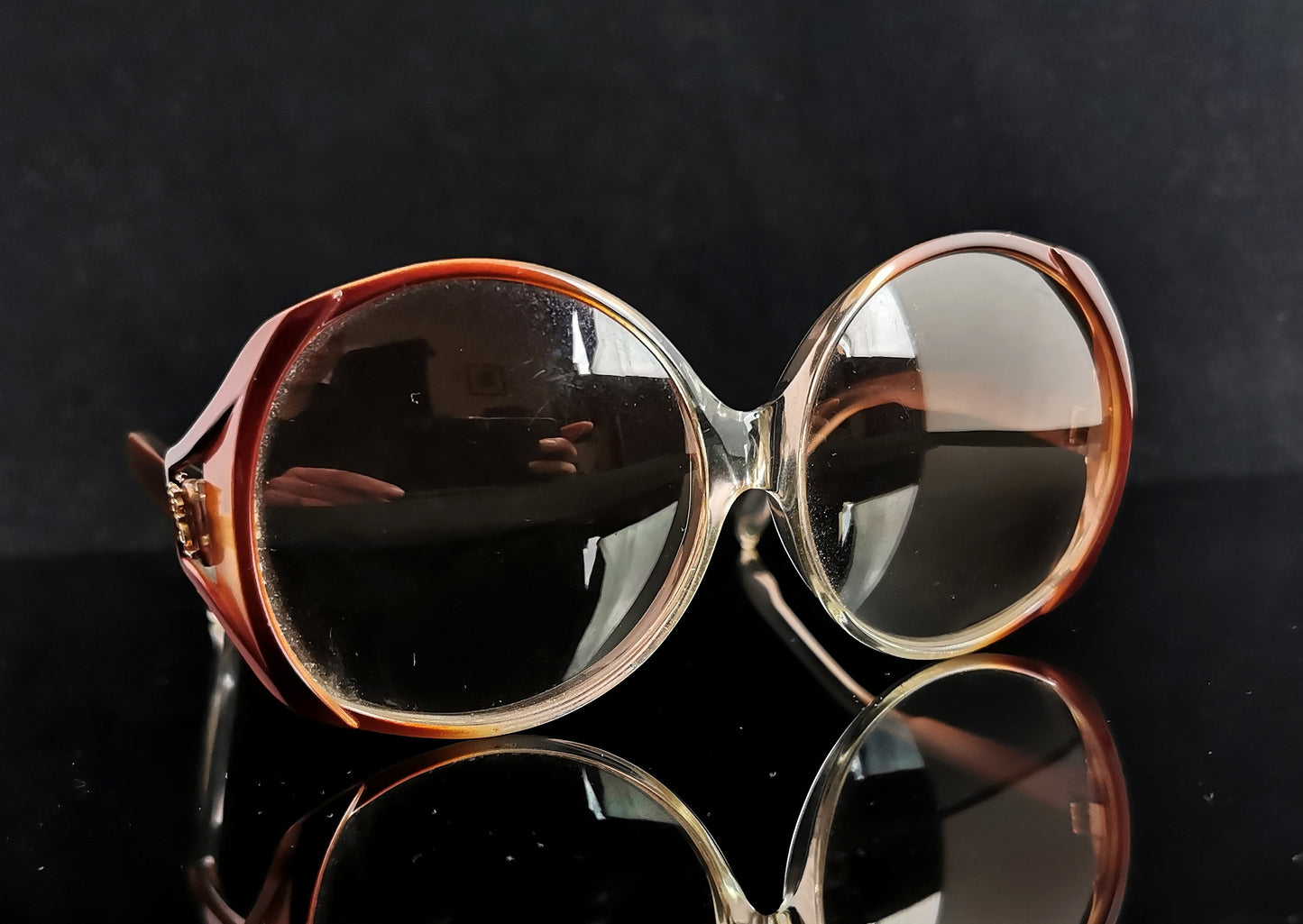 Vintage YSL oversized sunglasses, c1980s