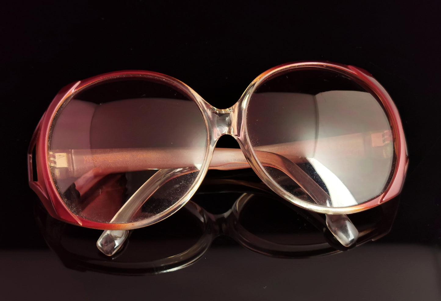 Vintage YSL oversized sunglasses, c1980s