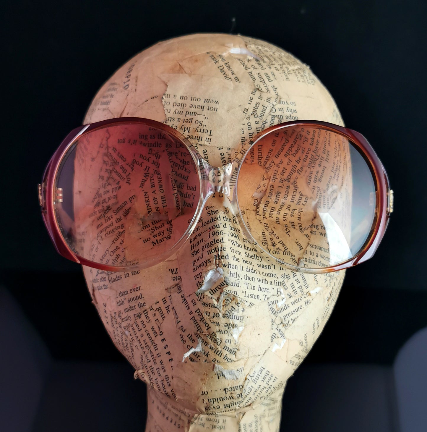 Vintage YSL oversized sunglasses, c1980s