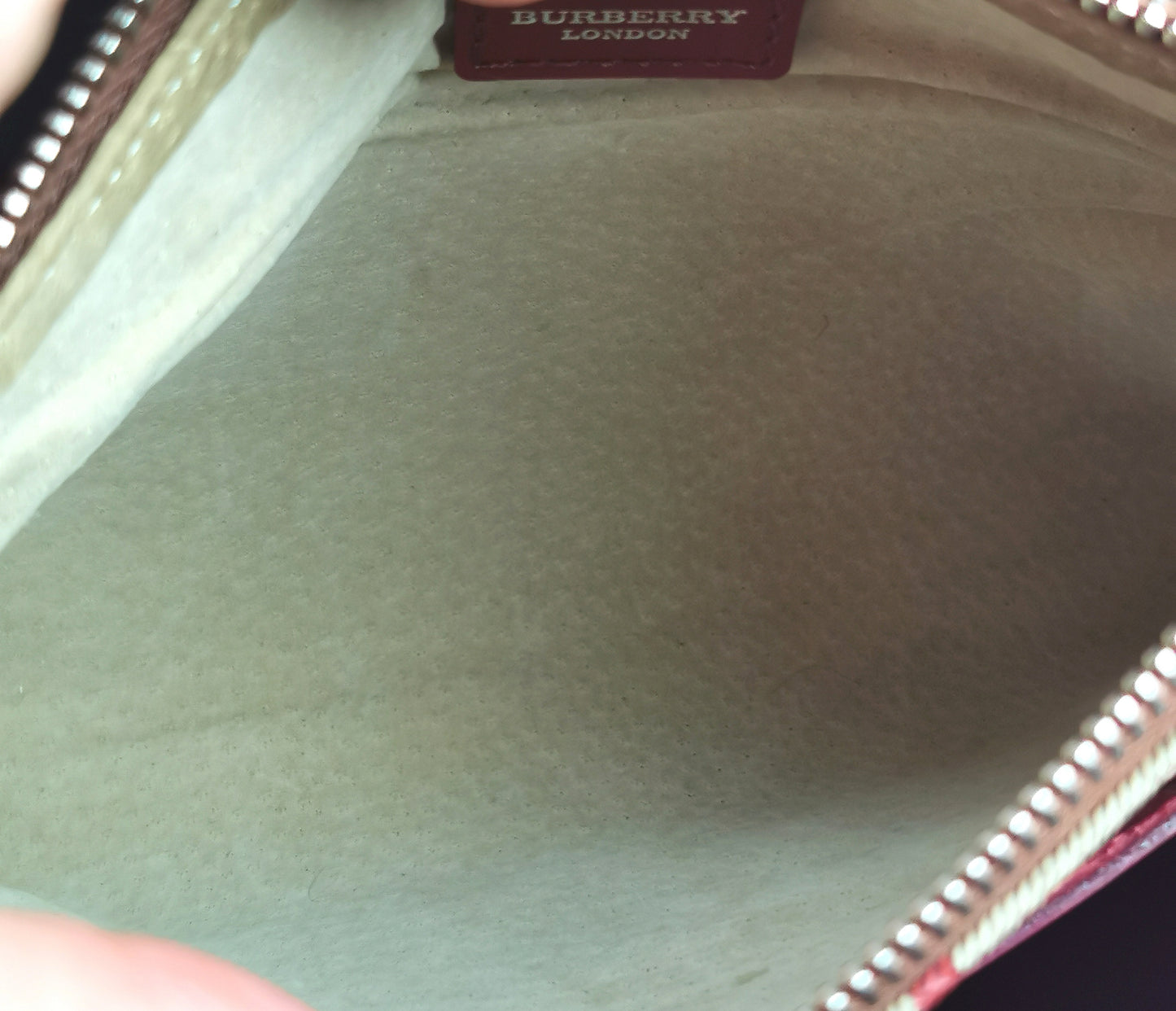 Vintage Burberry pochette handbag, Nova check