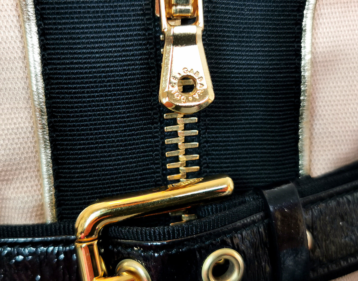 Dolce and Gabbana corset waist belt, blush pink