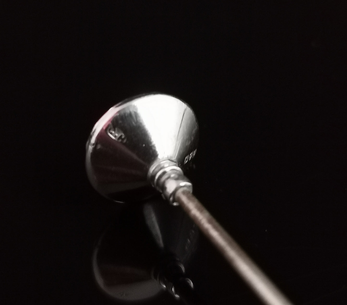 Antique silver and paste hat pin, 1910s, Charles Horner