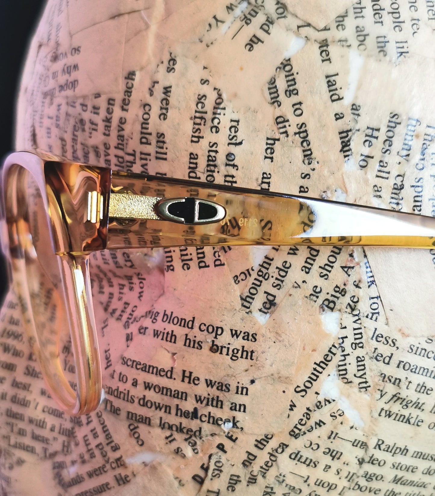 Vintage Christian Dior glasses frames, spectacle frames