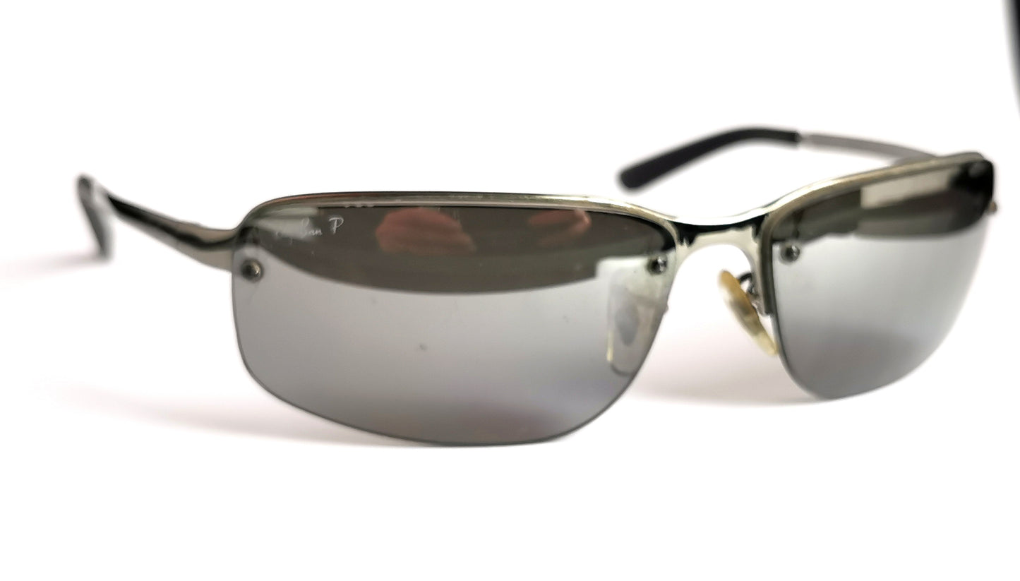 Ray Ban P sunglasses, mirrored, Polarised