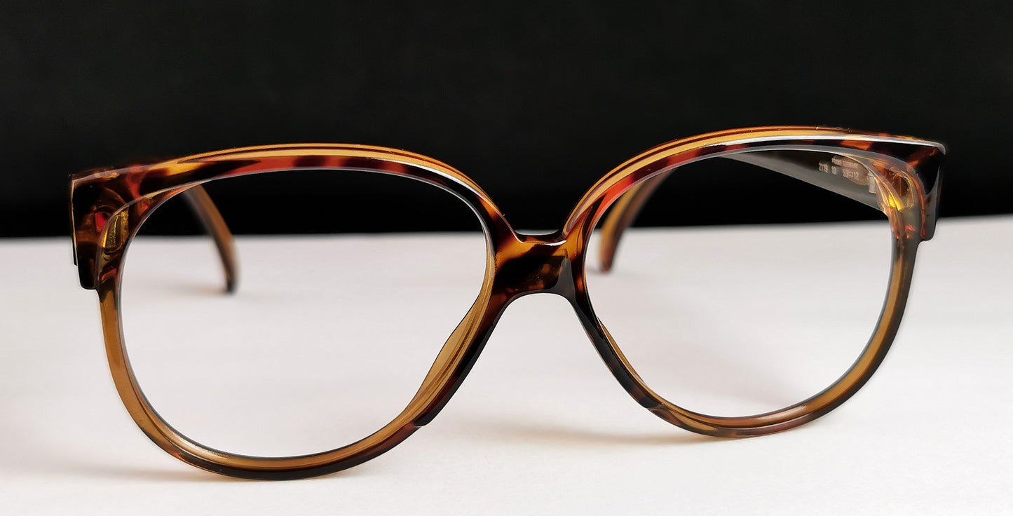 Christian Dior faux tortoiseshell glasses frames, preppy