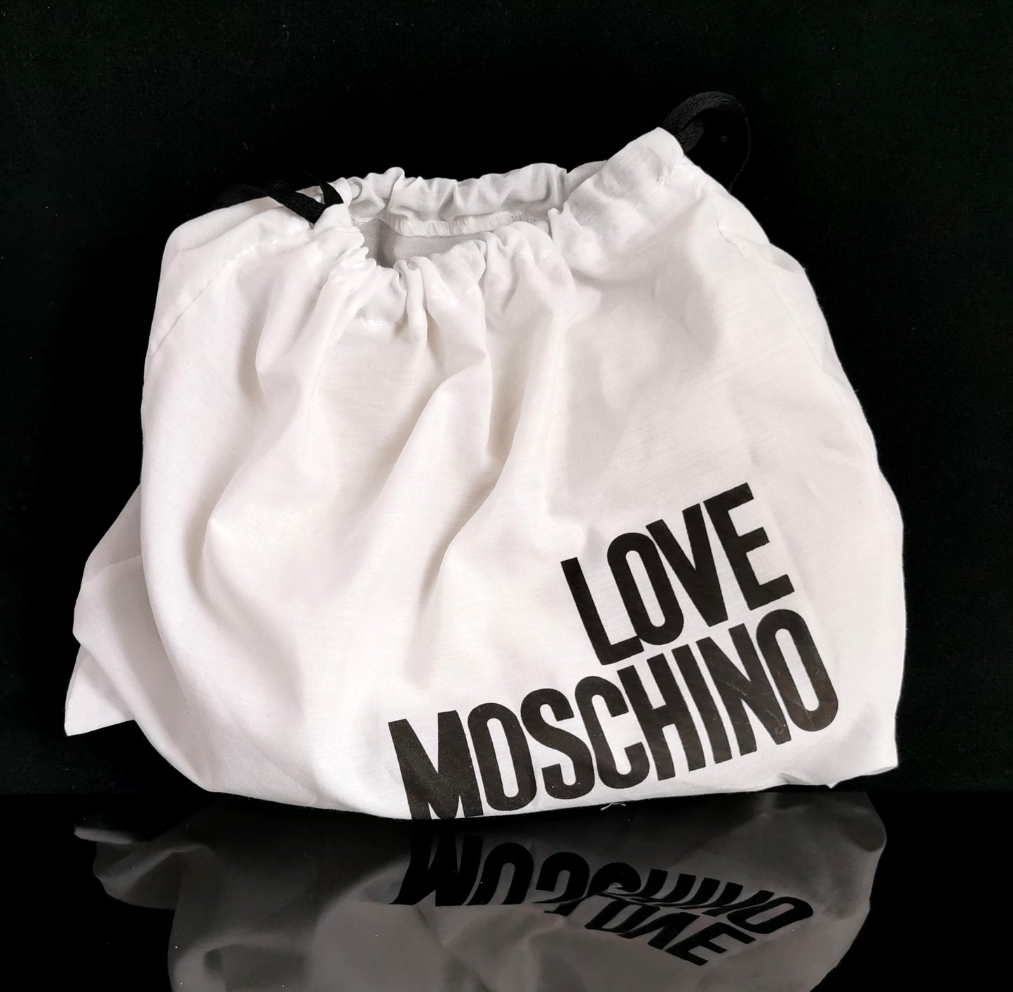 Love Moschino Quilted shoulder bag, Chain handle