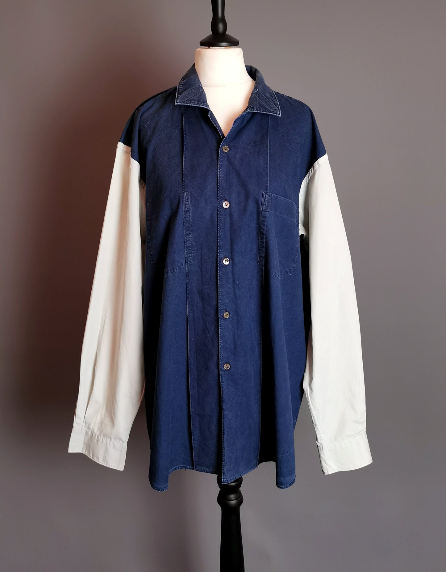 Vintage Comme Des Garçon mens shirt, c1990s