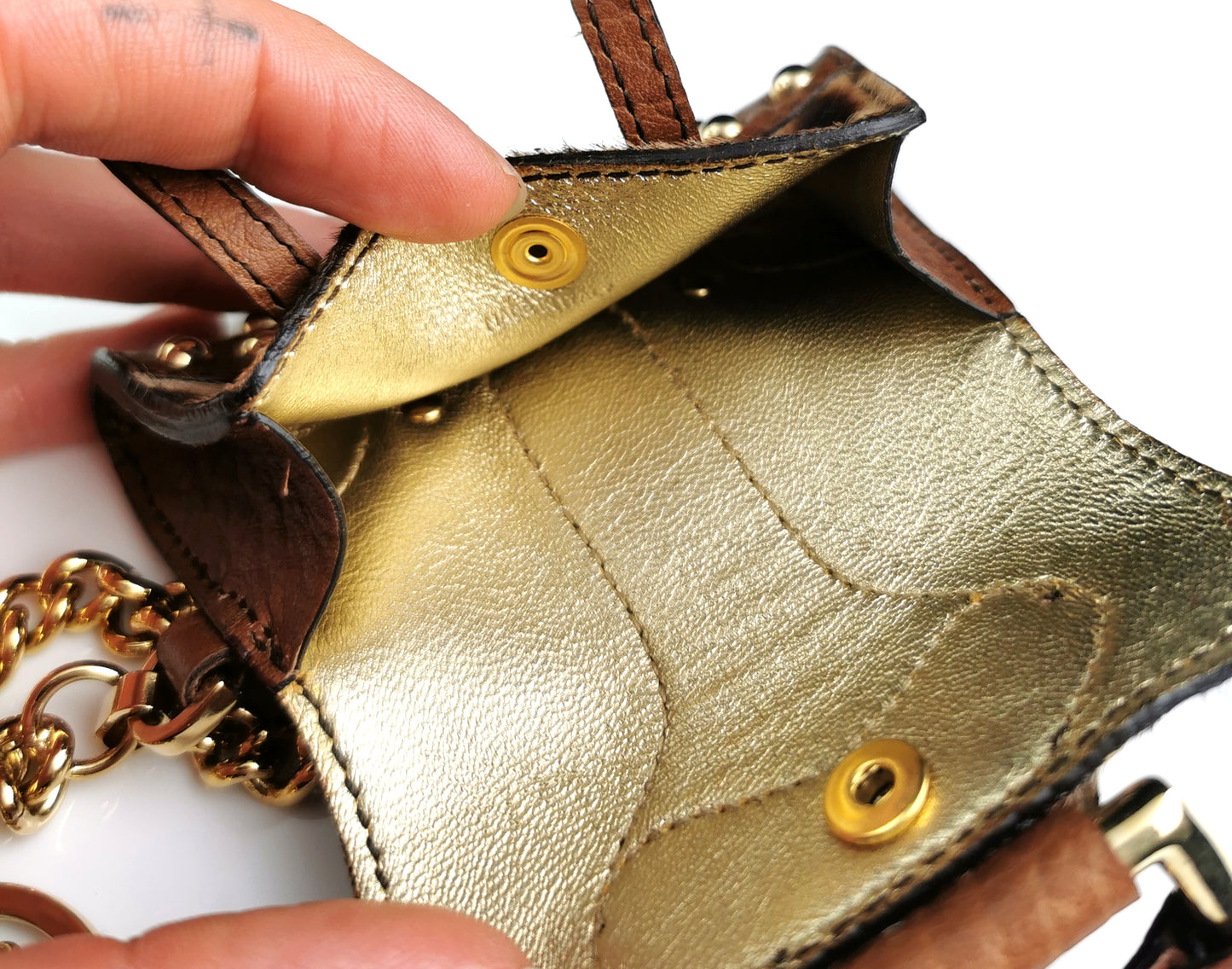 Dolce and Gabbana micro bag, handbag charm, Leopard print