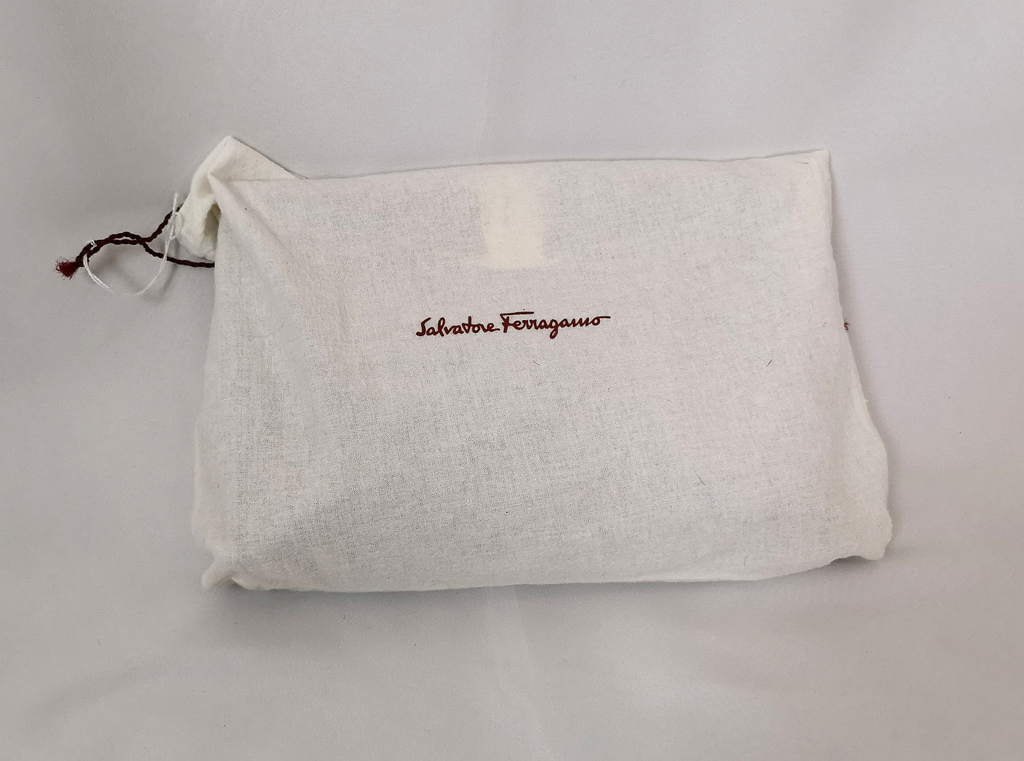 Vintage Salvatore Ferragamo navy leather handbag, clutch, shoulder strap