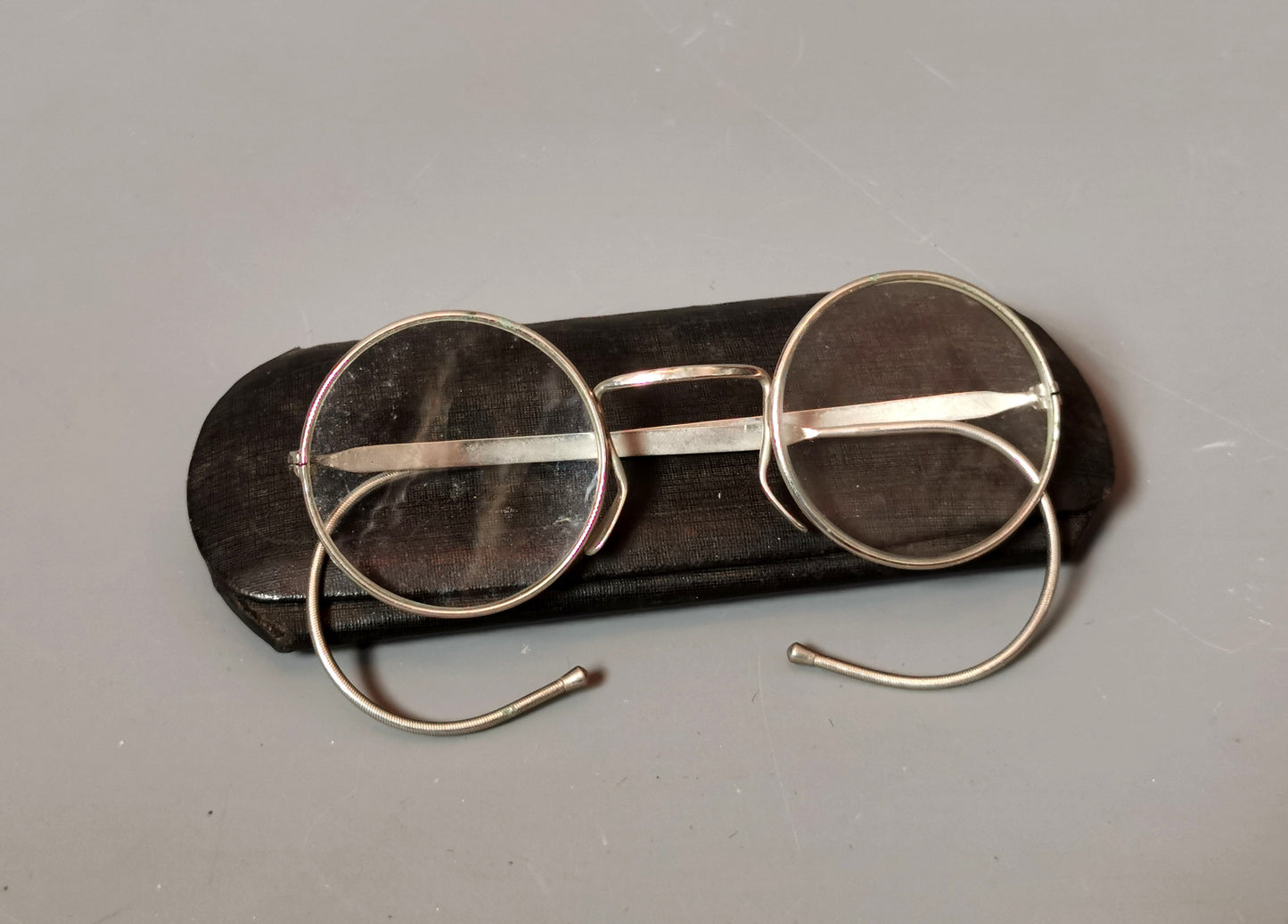 Vintage Ww2 round frame spectacles, glasses